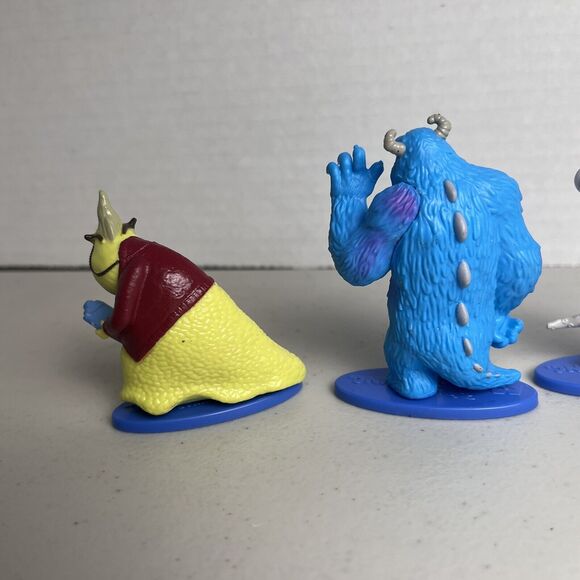 Disney Pixar Monsters Inc Action Figures Cake Toppers Lot Mattel Minis Miniature - Picture 11 of 12